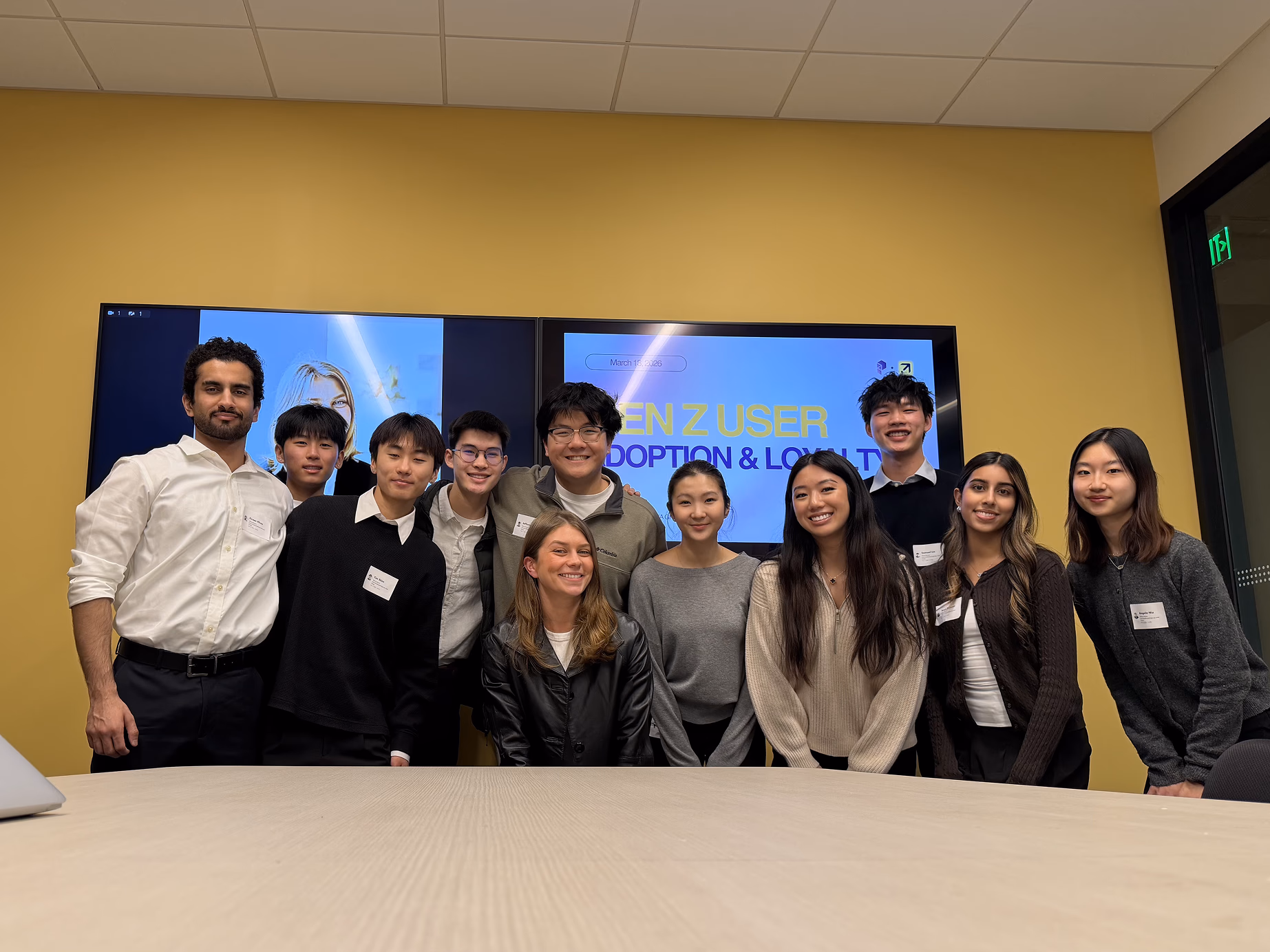 Fellows on a client site visit
